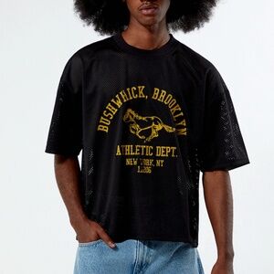 Pacsun Black Mesh Jersey